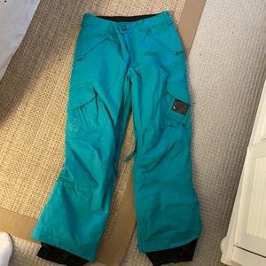 Burton Teal Snow Pants S
